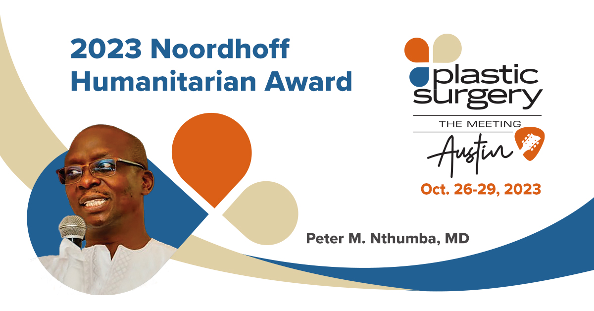 Nichter to receive 2024 Noordhoff Humanitarian Award PSTM